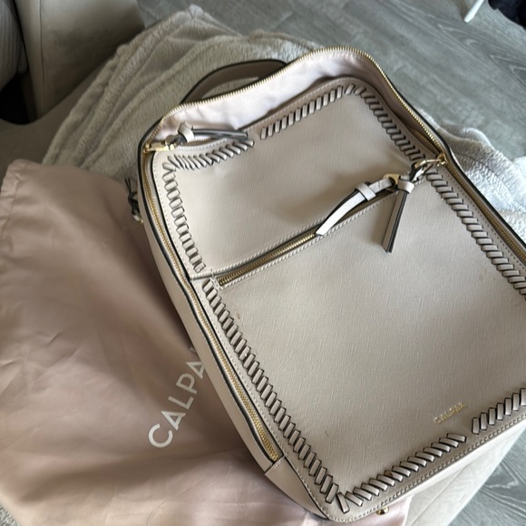 Calpak Handbags - Calpak Cream Women's Bag